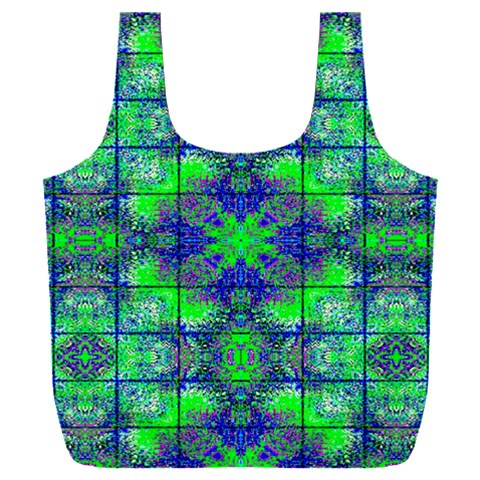 Frequencee Full Print Recycle Bag (XXL) from ArtsNow.com Front