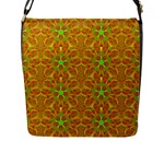 Mocha Morning (2) Flap Closure Messenger Bag (L)