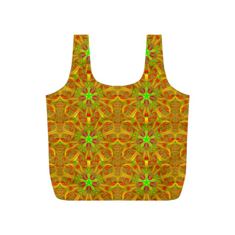 Mocha Morning (2) Full Print Recycle Bag (S) from ArtsNow.com Front