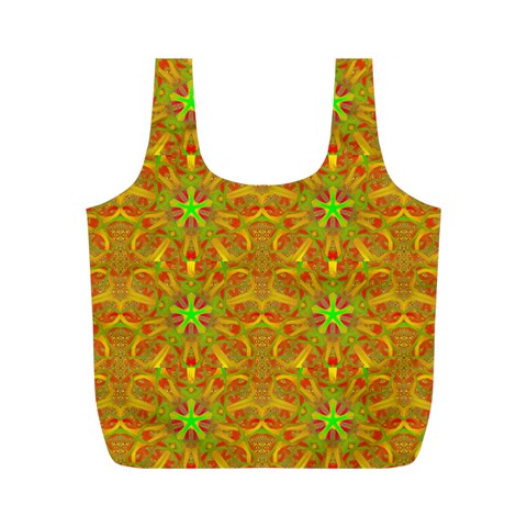 Mocha Morning (2) Full Print Recycle Bag (M) from ArtsNow.com Front