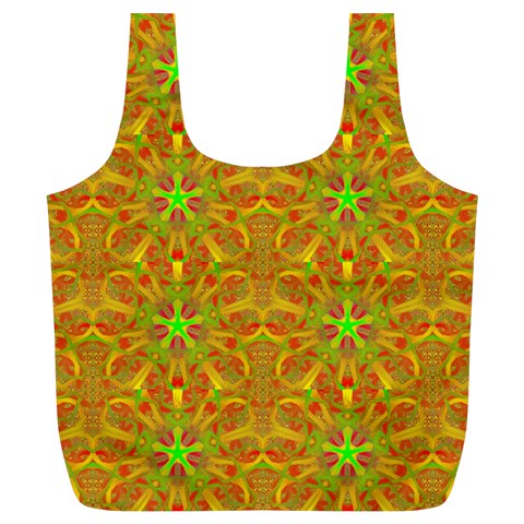 Mocha Morning (2) Full Print Recycle Bag (XL) from ArtsNow.com Front