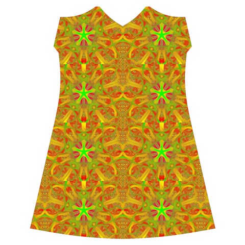 Mocha Morning (2) Ruffle Detail Chiffon Dress from ArtsNow.com Front
