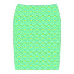 Carnatial Frequencee Midi Wrap Pencil Skirt from ArtsNow.com Back