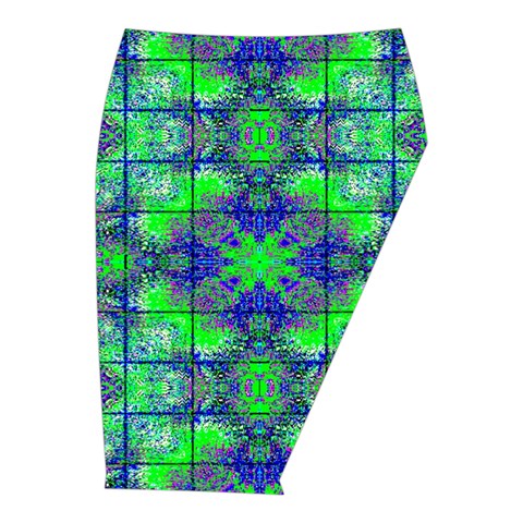 Carnatial Frequencee Midi Wrap Pencil Skirt from ArtsNow.com  Front Right 