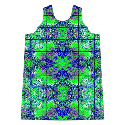 Carnatial Frequencee Shoulder Cutout Velvet One Piece from ArtsNow.com Front