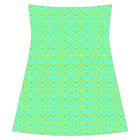 Carnatial Frequencee Ruffle Detail Chiffon Dress from ArtsNow.com Back