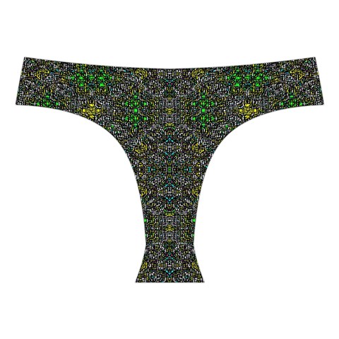 Cii (2) Idunno Cross Back Hipster Bikini Set from ArtsNow.com Front Under