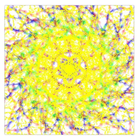 New Sundays (2) Mandala Top Large Satin Scarf (Square) from ArtsNow.com Front