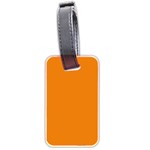 Apricot Orange Luggage Tag (two sides)