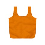 Apricot Orange Full Print Recycle Bag (S)