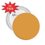 Bees Wax Orange 2.25  Buttons (10 pack) 