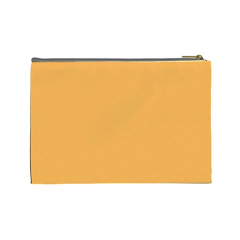 Bees Wax Orange Cosmetic Bag (Large) from ArtsNow.com Back