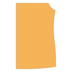Bees Wax Orange Women s Button Up Vest from ArtsNow.com Front Left