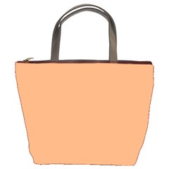 Cantaloupe Orange Bucket Bag from ArtsNow.com Front