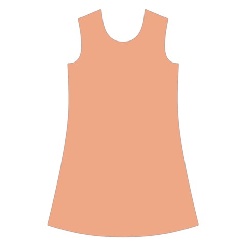 Coral Sands Kids  Short Sleeve Velvet Dress from ArtsNow.com Front