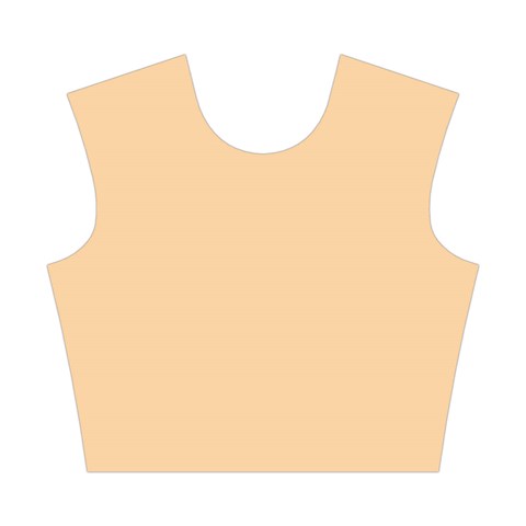 Cute Sunset Cotton Crop Top from ArtsNow.com Front