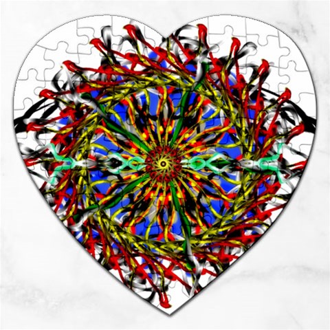 Sight Six Jigsaw Puzzle (Heart) from ArtsNow.com Front