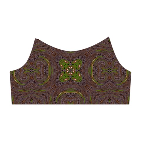 Artist Pallete Shoulder Cutout Velvet One Piece from ArtsNow.com Left Sleeve