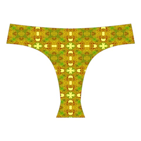 Triba (2) Cross Back Hipster Bikini Set from ArtsNow.com Front Under