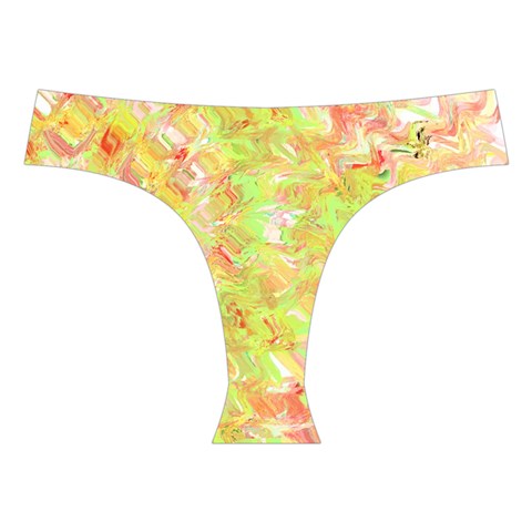 Watercolor Autumn (2) Cross Back Hipster Bikini Set from ArtsNow.com Front Under