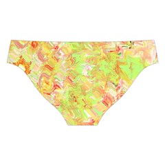 Watercolor Autumn (2) Cross Back Hipster Bikini Set from ArtsNow.com Back Under