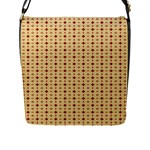 Classic Earthtone Argyle (2) Flap Closure Messenger Bag (L)