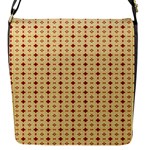 Classic Earthtone Argyle (2) Flap Closure Messenger Bag (S)
