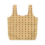 Classic Earthtone Argyle (2) Full Print Recycle Bag (M)