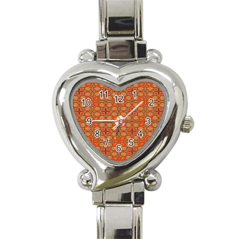 Curviness (2) Heart Italian Charm Watch from ArtsNow.com Front