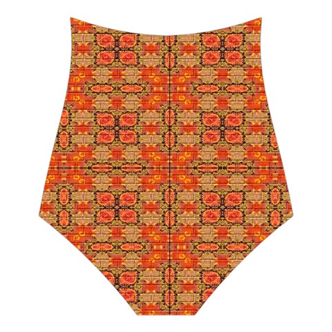Curviness (2) Halter Swimsuit from ArtsNow.com Back