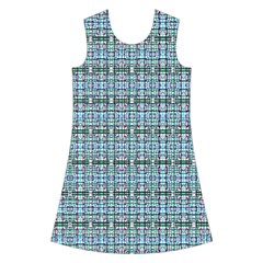Kids  Short Sleeve Velvet Dress from ArtsNow.com Front