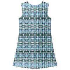 Kids  Short Sleeve Velvet Dress from ArtsNow.com Back