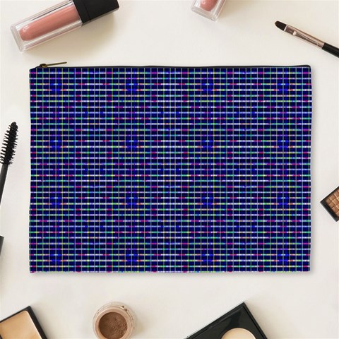 Holoplaid Cosmetic Bag (XL) from ArtsNow.com Front