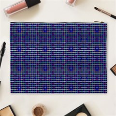 Holoplaid Cosmetic Bag (XL) from ArtsNow.com Back