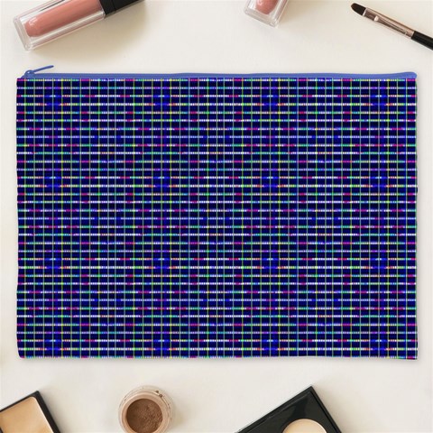 Holoplaid Cosmetic Bag (XXXL) from ArtsNow.com Front