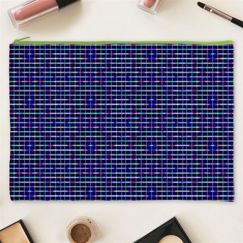 Holoplaid Cosmetic Bag (XXXL) from ArtsNow.com Front