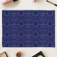 Holoplaid Cosmetic Bag (XXXL) from ArtsNow.com Front