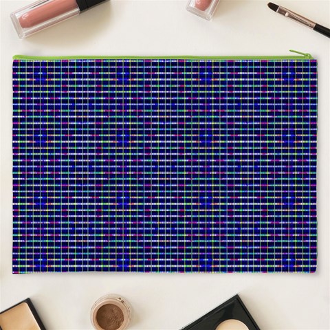Holoplaid Cosmetic Bag (XXXL) from ArtsNow.com Back