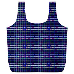Holoplaid Full Print Recycle Bag (XL) from ArtsNow.com Back