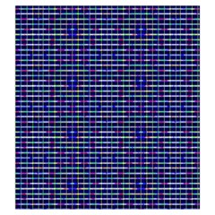 Holoplaid Drawstring Pouch (Large) from ArtsNow.com Front