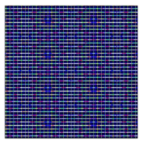Holoplaid Large Satin Scarf (Square) from ArtsNow.com Front