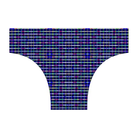Holoplaid Halter Dress Swimsuit  from ArtsNow.com Bottom Front