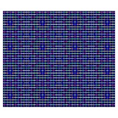 Holoplaid Zipper Large Tote Bag from ArtsNow.com Back