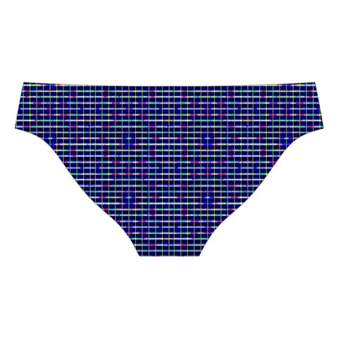 Holoplaid Cross Back Hipster Bikini Set from ArtsNow.com Back Under