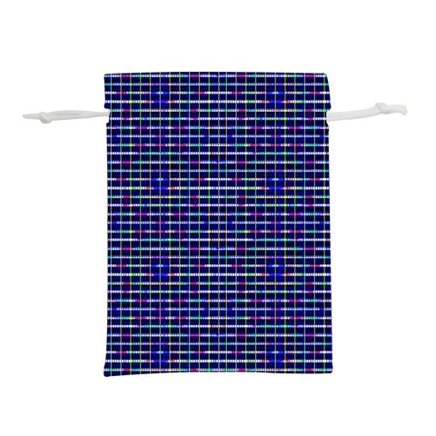 Holoplaid Lightweight Drawstring Pouch (S) from ArtsNow.com Back