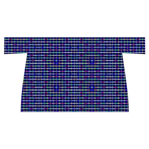 Holoplaid Wristlet Pouch Bag (Small) from ArtsNow.com Front