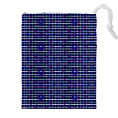 Holoplaid Drawstring Pouch (5XL) from ArtsNow.com Front