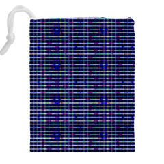 Holoplaid Drawstring Pouch (5XL) from ArtsNow.com Back