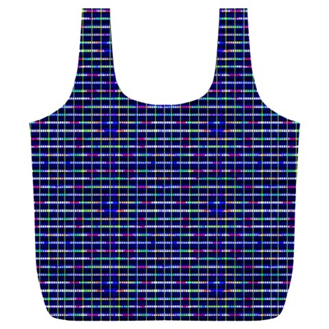 Holoplaid Full Print Recycle Bag (XXL) from ArtsNow.com Front