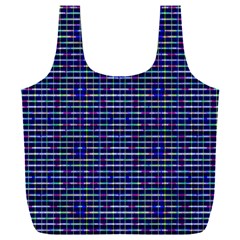 Holoplaid Full Print Recycle Bag (XXL) from ArtsNow.com Back